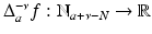
$$\Delta _{a}^{-\nu }f: \mathbb{N}_{a+\nu -N} \rightarrow \mathbb{R}$$
