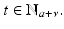 
$$t \in \mathbb{N}_{a+\nu }.$$
