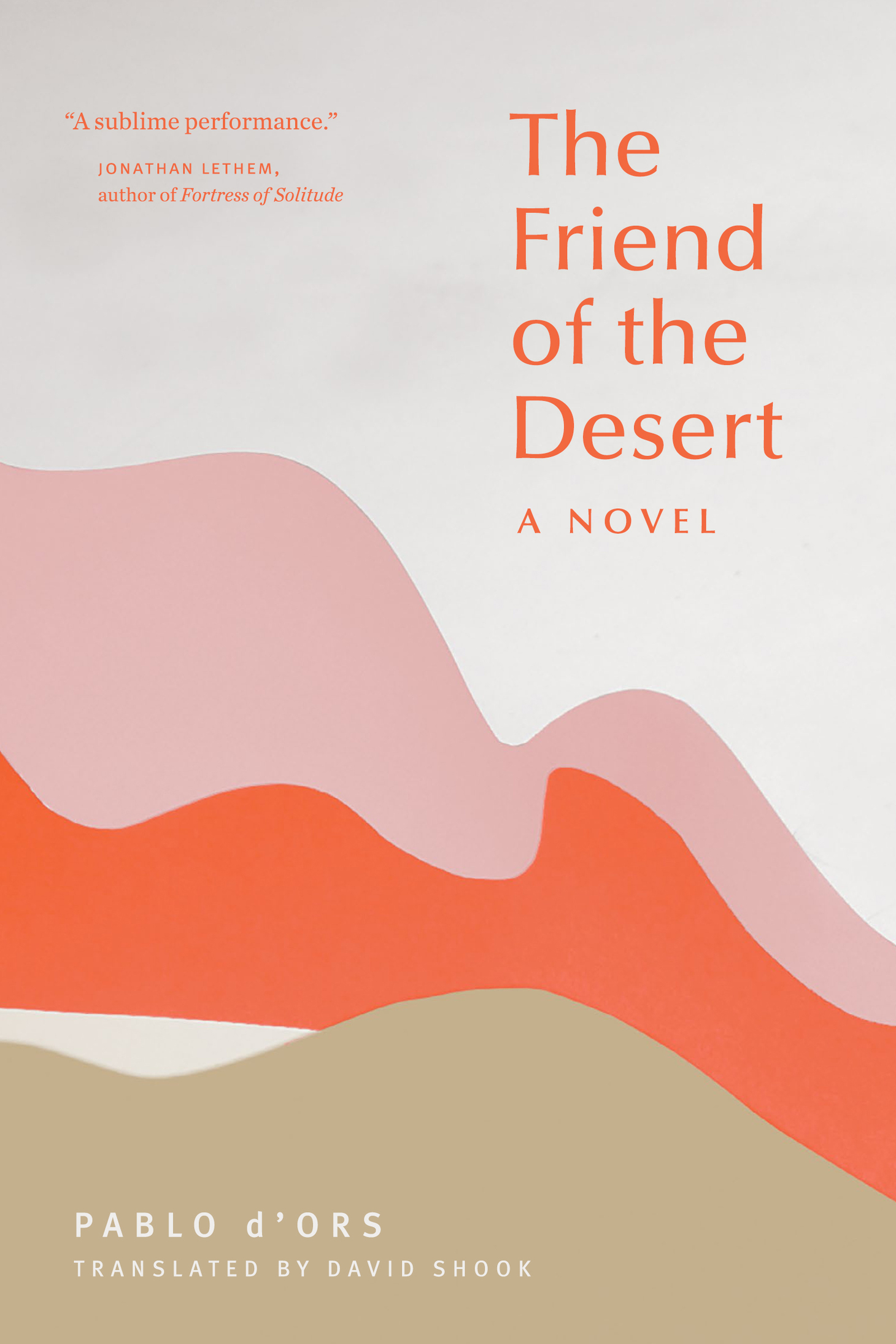 Cover for The Friend of the Desert