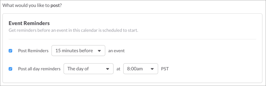 **Figure 132:** Google Calendar can remind you of upcoming events, among other things.