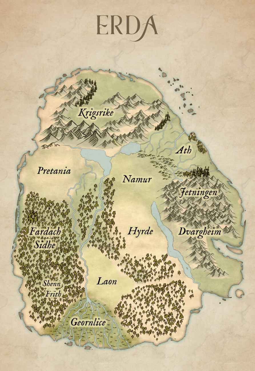 Map of Erda