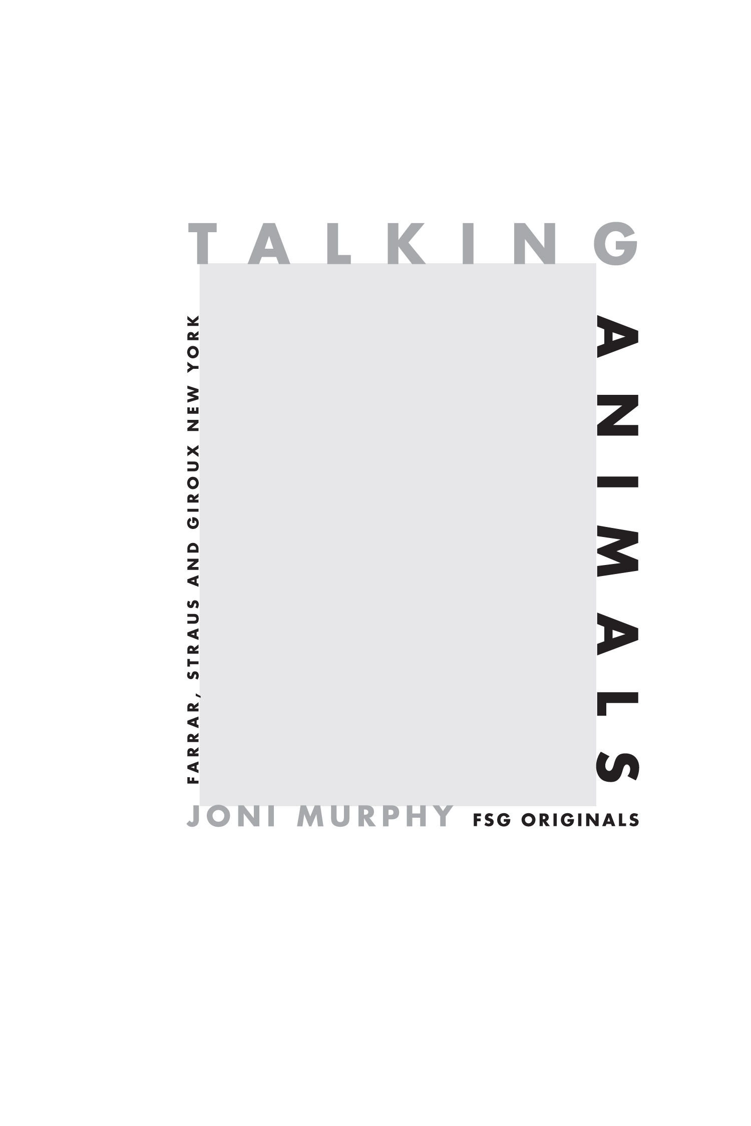 Talking Animals by Joni Murphy