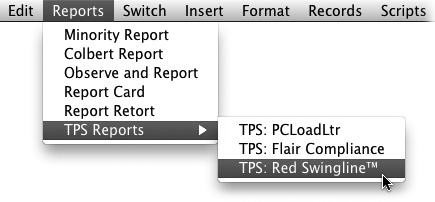 A Submenu is simply a Custom Menu nested inside another Custom Menu. When judiciously applied, Submenus can help keep menu commands organized and accessible. That way, if you've got four bosses each of whom needs three different TPS reports, you could go ahead and come in to the office on Saturday, or you could group them neatly into subfolders and knock off work early.