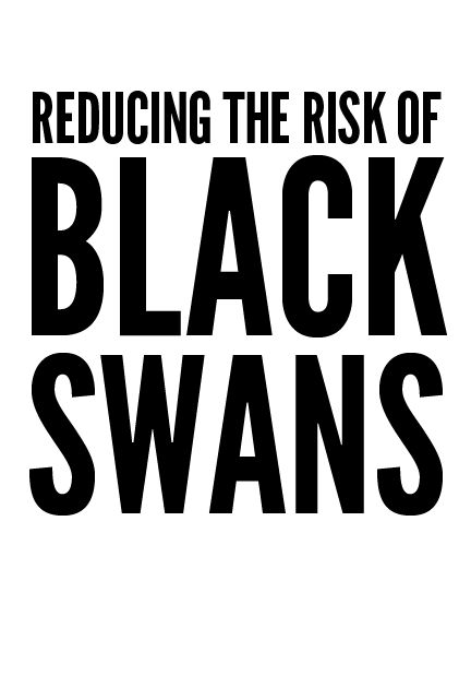 Reducing the Risk of Black Swans