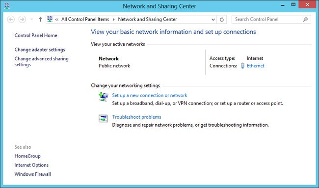 Determine the network state.