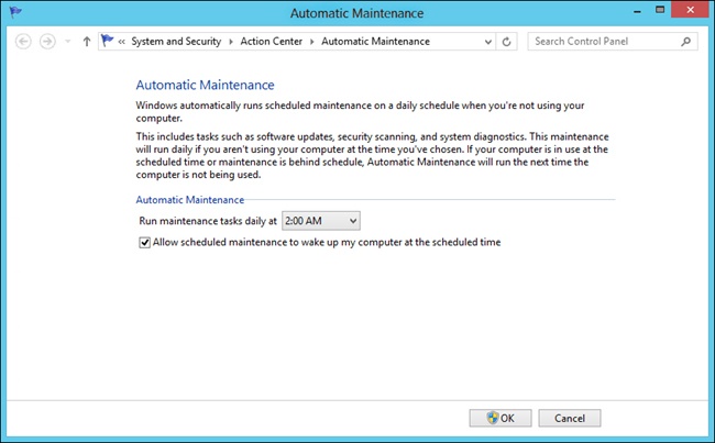 Manage the scheduled maintenance window.