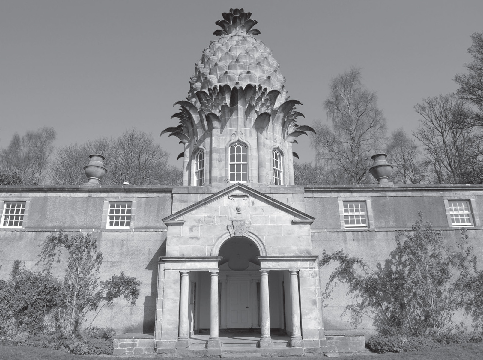 The Dunmore Pineapple, built in 1761, Scotland.