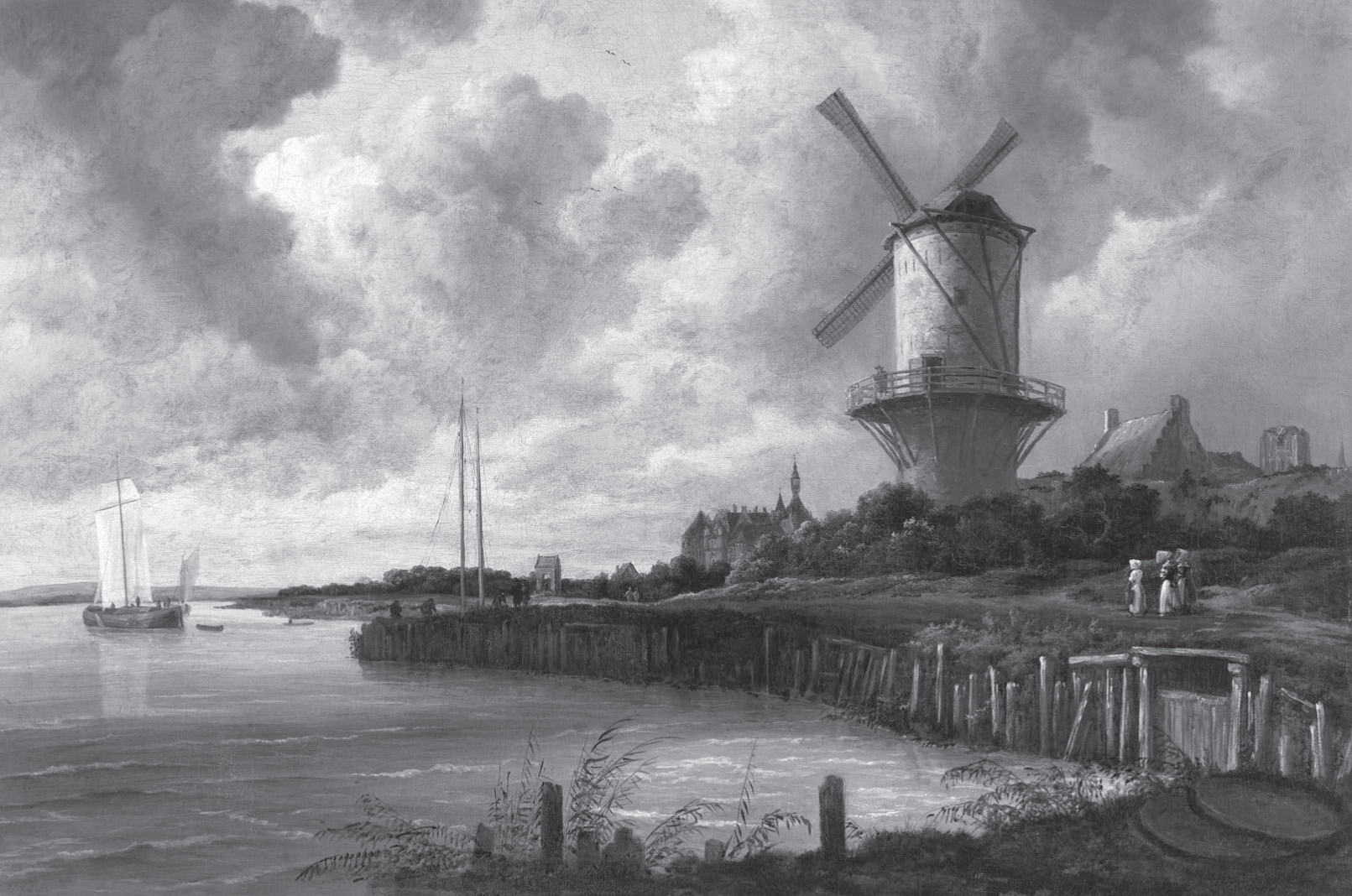 Selling the Netherlands: Jacob van Ruisdael, The Windmill at Wijk bij Duurstede, c. 1668–70.