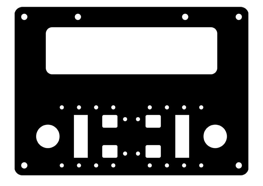 Upper hips plate from the Trossen Robotics Jimmy Kit (photo: Trossen Robotics, LLC)