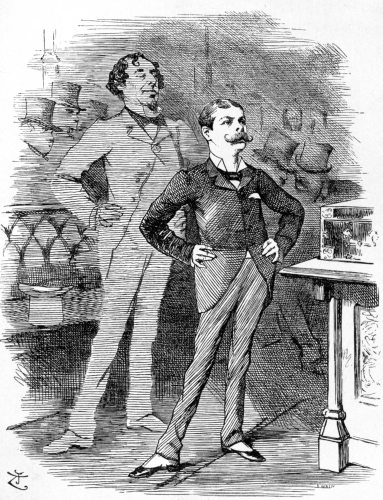 Reproduced by permission of the proprietors of ‘Punch.‘ THE GRAND YOUNG MAN. Shade of ‘Dizzy,‘ loquitor: You stand—at your age—where I stood after years Of waiting on Fortune and working on fools. Not forty! Unwearied by failures or fears. To him who can use them are ever the tools, But there’s an advantage you’ll scarce understand In having the tools ready shaped to your hand. Punch, August 7, 1886.