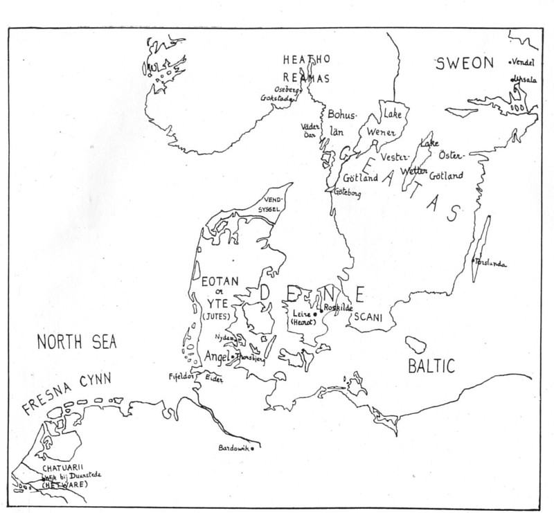 Southern Scandinavia in the Sixth Century. 