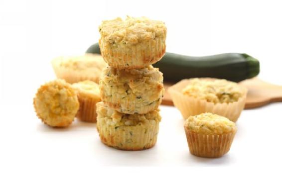 Image: Savory Feta Zucchini Muffins