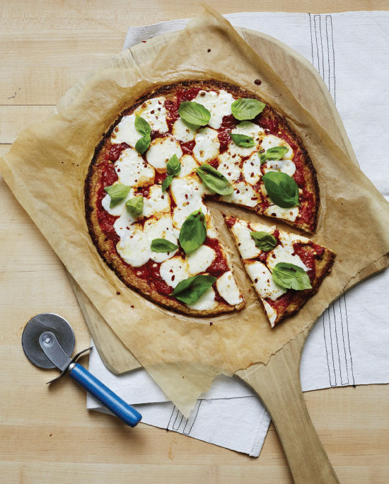 Cauliflower Pizza Margherita