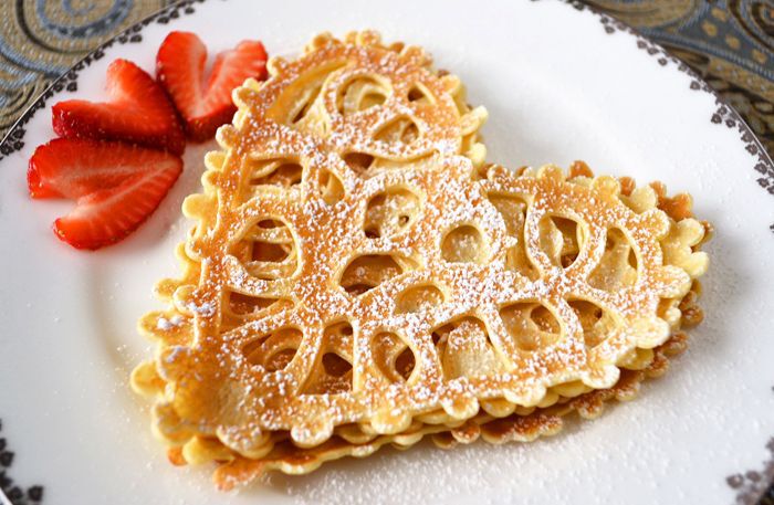 How to Make Heart Lace Crêpes | Pretty Prudent