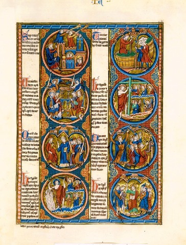 Bible moralisée, dite d’Oxford.