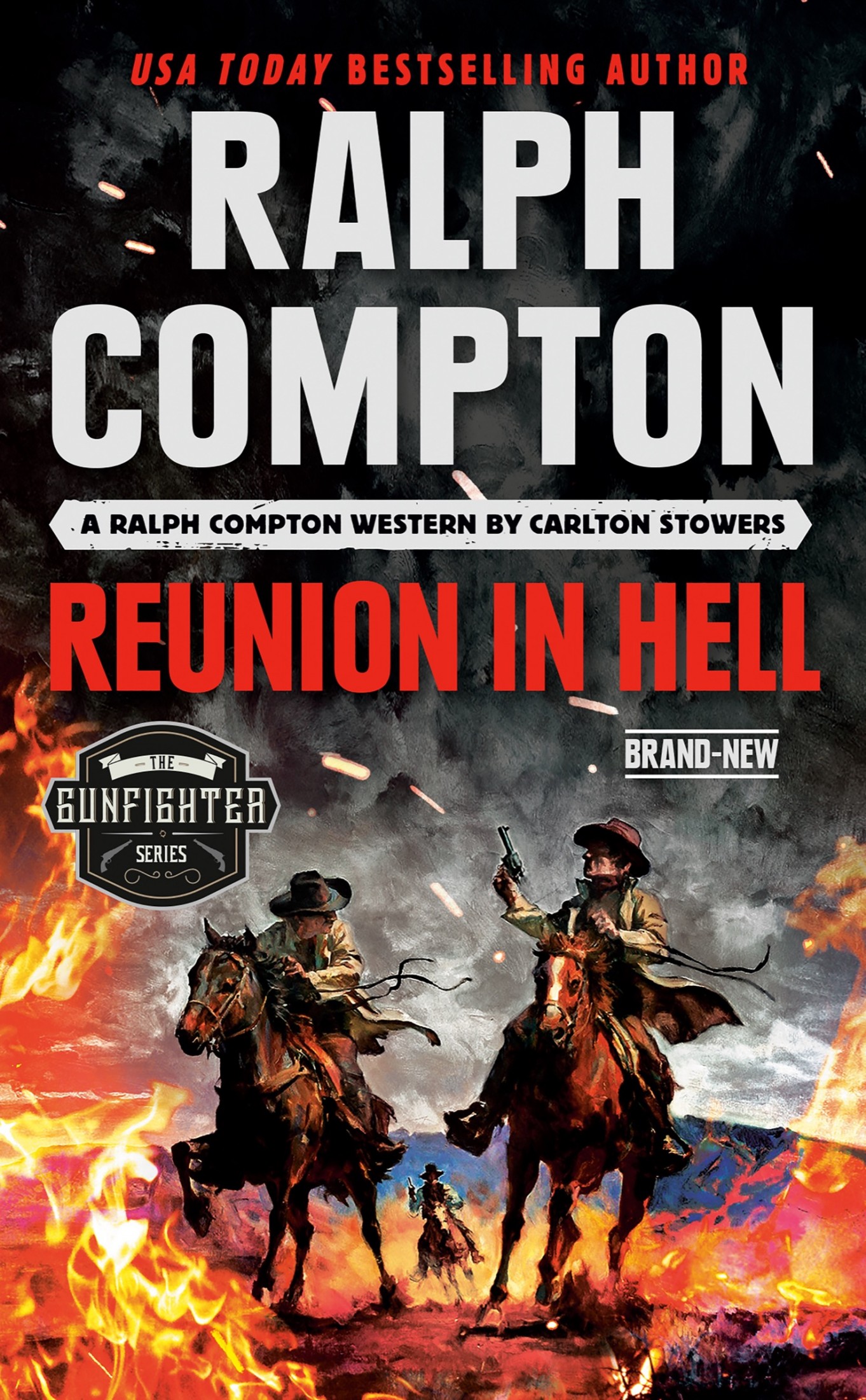 Cover for Ralph Compton Reunion in Hell