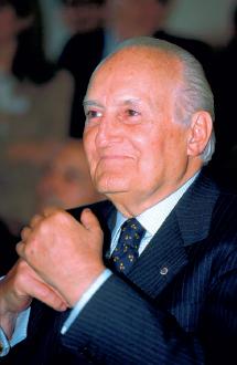 Luciano Paternò, Oscar Luigi Scalfaro, 1997.