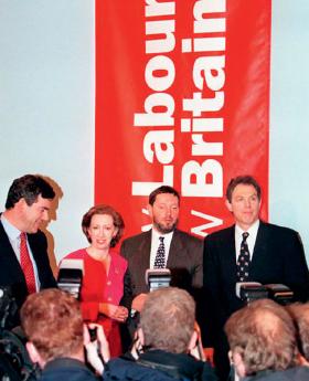 David Thomson, Tony Blair in campagna elettorale, Londra, 3 febbraio 1997.