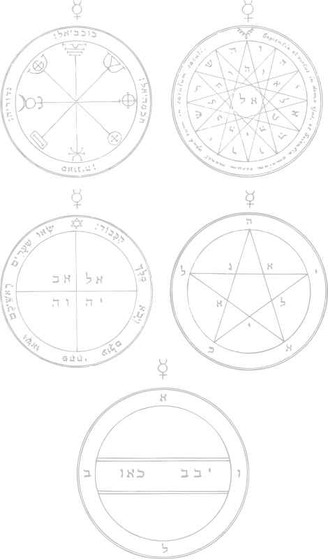 Sigils from The Key of Solomon