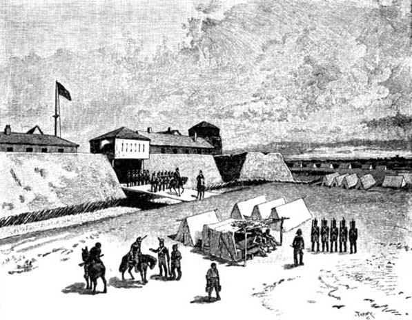 FORT DETROIT IN 1812