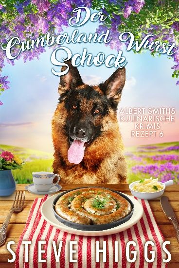 A dog sitting at a table with a plate of food  Description automatically generated