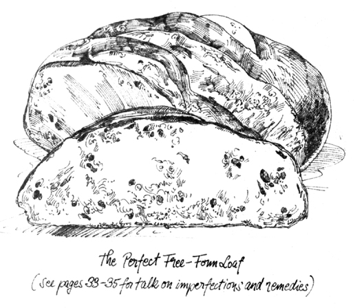 Sketch: Slices from the perfect free-form loaf