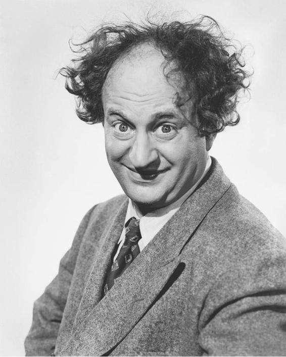 Photo of Larry of the Three Stooges.