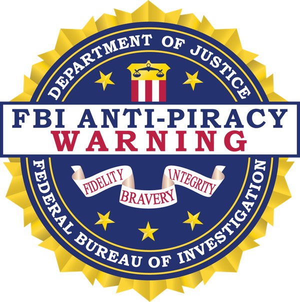 FBI Anti-Piracy Warning stamp