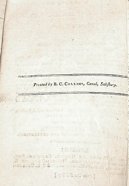 Obverse of Title page