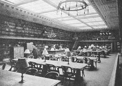 ONE OF THE SPECIAL READING ROOMS (Genealogy and Local History)