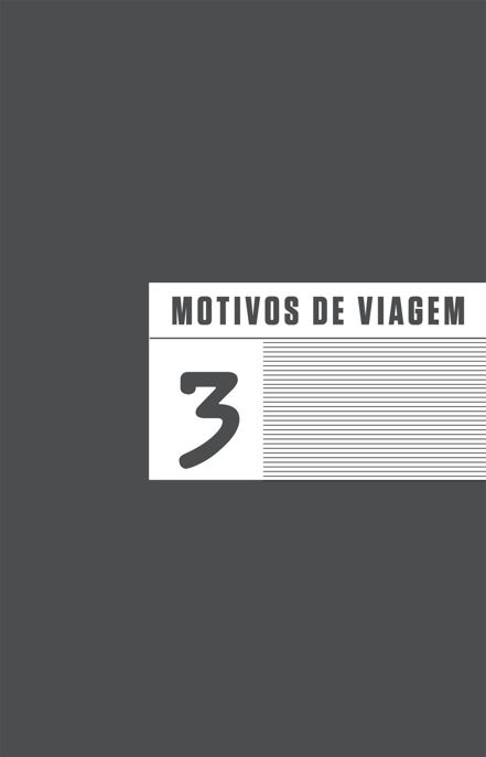 3 MOTIVOS DE VIAGEM