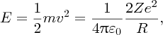 numbered Display Equation