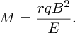 numbered Display Equation