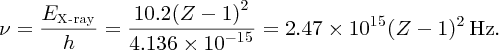 numbered Display Equation