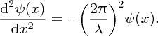 numbered Display Equation