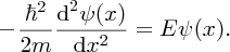 numbered Display Equation