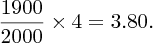 numbered Display Equation