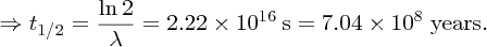 numbered Display Equation