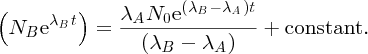 numbered Display Equation