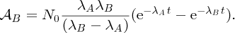 numbered Display Equation