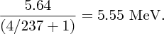 numbered Display Equation