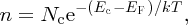 numbered Display Equation