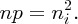 numbered Display Equation