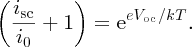 numbered Display Equation