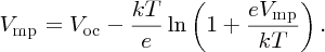 numbered Display Equation