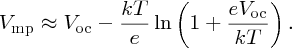 numbered Display Equation