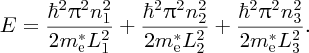 numbered Display Equation