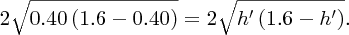 numbered Display Equation