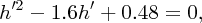 numbered Display Equation