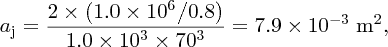 numbered Display Equation